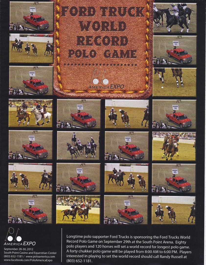 Ford Trucks World Record Polo Game